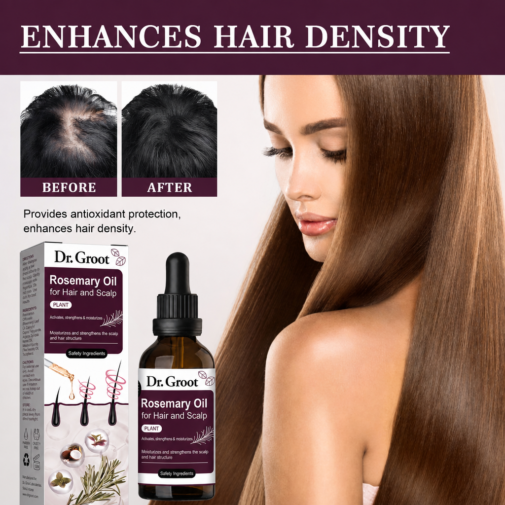Rosemary Mint Scalp & Hair Strengthening Oil