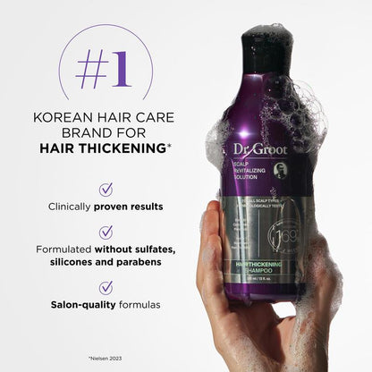 Hair Thickening Trio – Shampoo, Conditioner & Scalp Serum